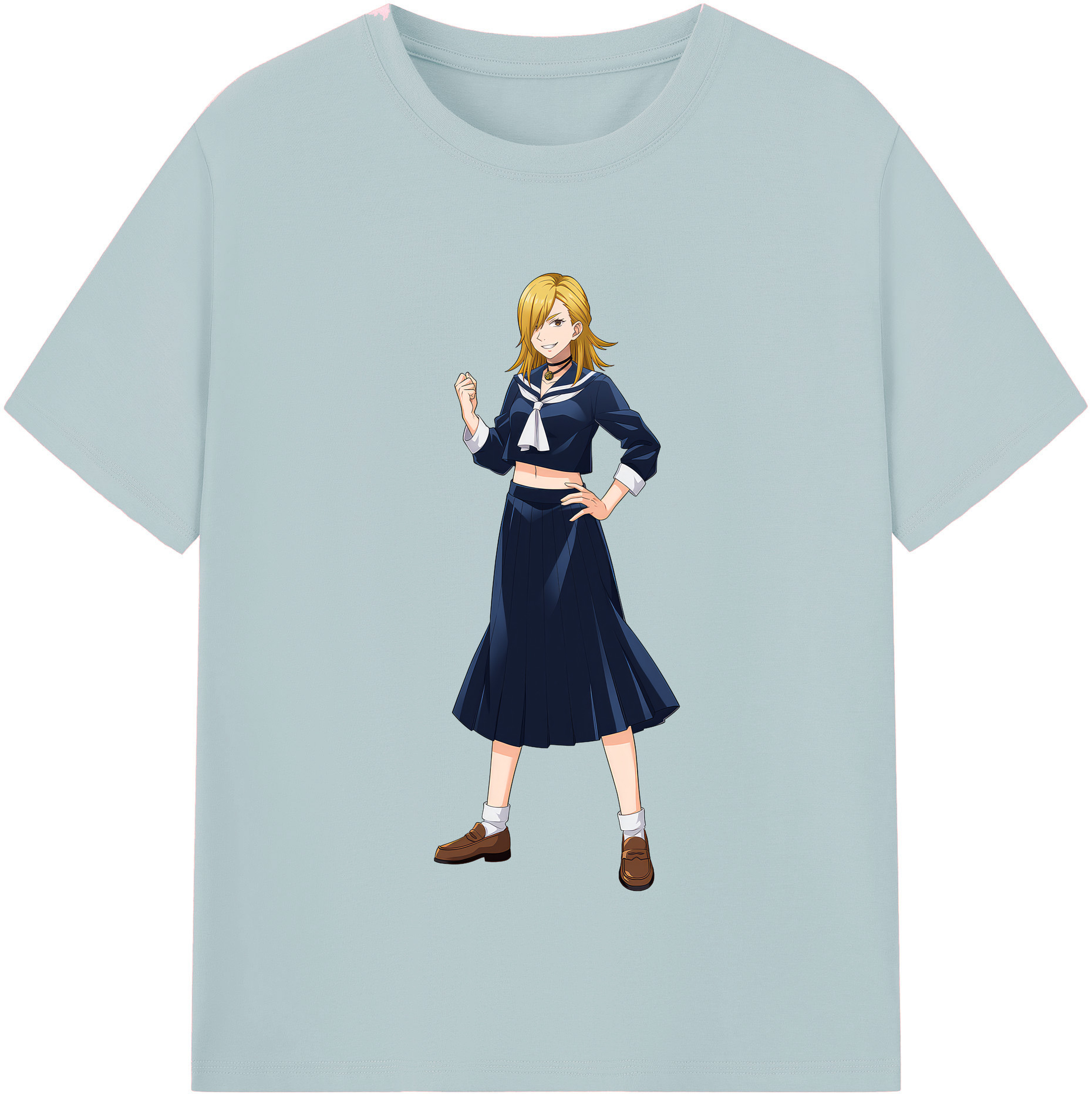 （画像用） 呪術廻戦 Jujutsu Kaisen 綿100％半袖Tシャツ（フロントプリント）